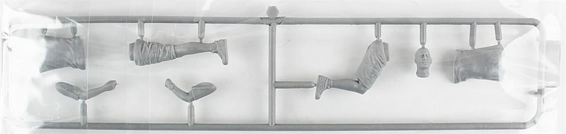 MasterBox 24043 1/24 Ölçek, Kamyon Sürücüsü Serisi, Jimmy, Plastik Figür Kiti