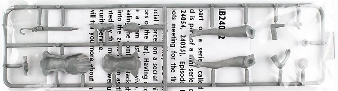 MasterBox 24052 1/24 Ölçek, Spaceport Serisi, Bölüm 3, Plastik Figür Kiti