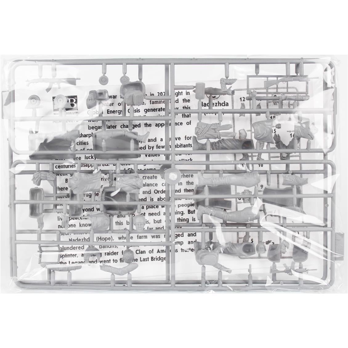 Masterbox 24078 1/35 Ölçek, Kıyamet Sonrası, Son Köprü, Plastik Figür Kiti
