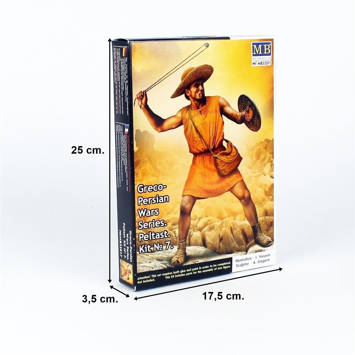 Masterbox 32017 1/32 Ölçek, Yunan Pers Savaşları, Peltast, Plastik Figür Kiti