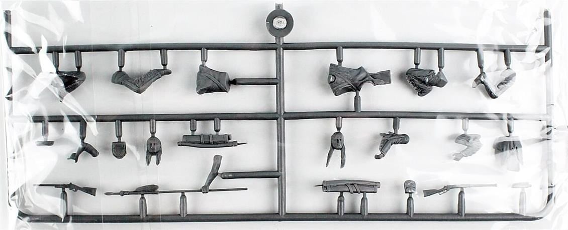 MasterBox 35128 1/35 Ölçek, Hint Savaşı Serisi, Uzaktan Atış, Plastik Figür Kiti