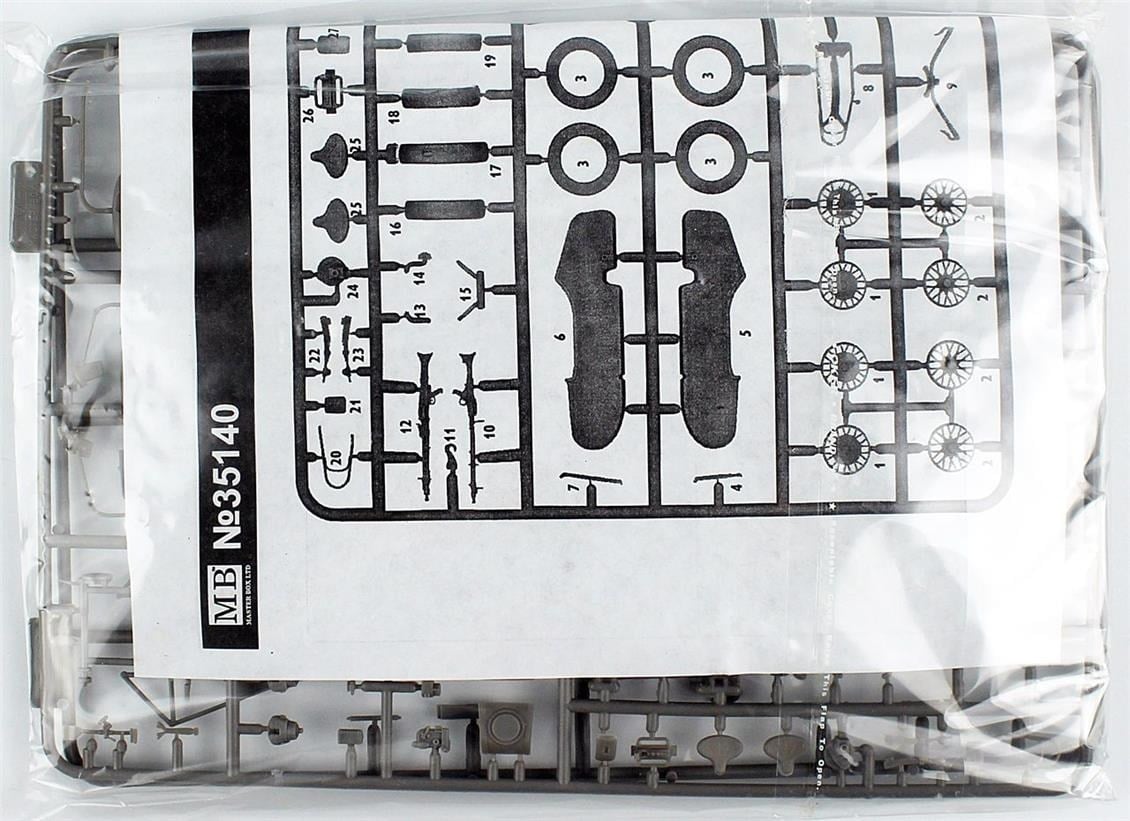 MasterBox 35140 1/35 Ölçek, Çöl Savaşı Serisi, Hırsızı Yakalama, Plastik Figür Kiti