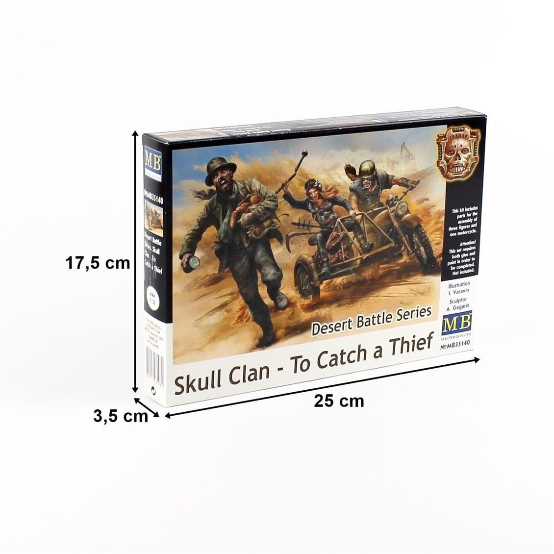 MasterBox 35140 1/35 Ölçek, Çöl Savaşı Serisi, Hırsızı Yakalama, Plastik Figür Kiti