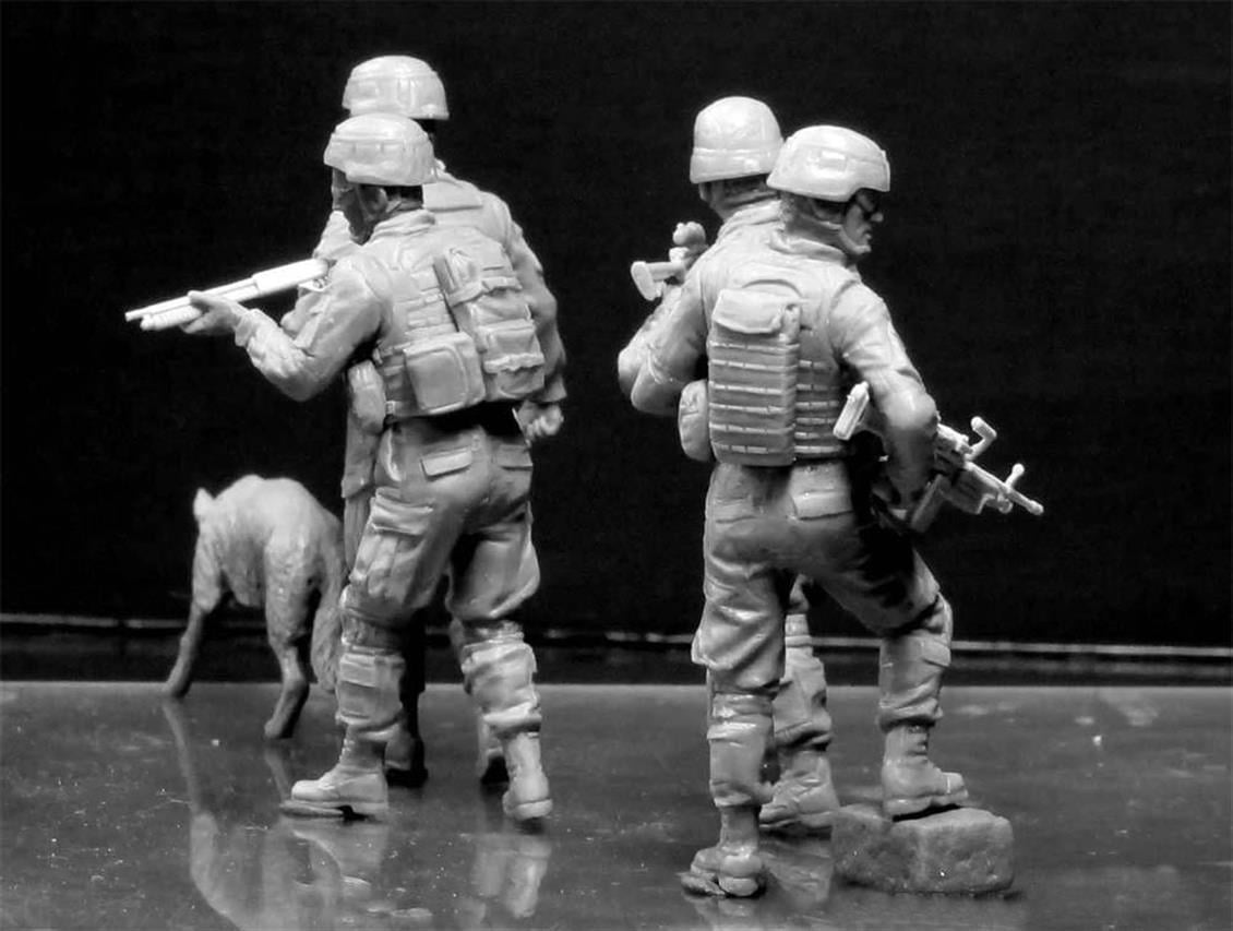 MasterBox 35154 1/35 Ölçek, Güncel Savaşlar Serisi, Amerikan Piyade, Plastik Figür Kiti
