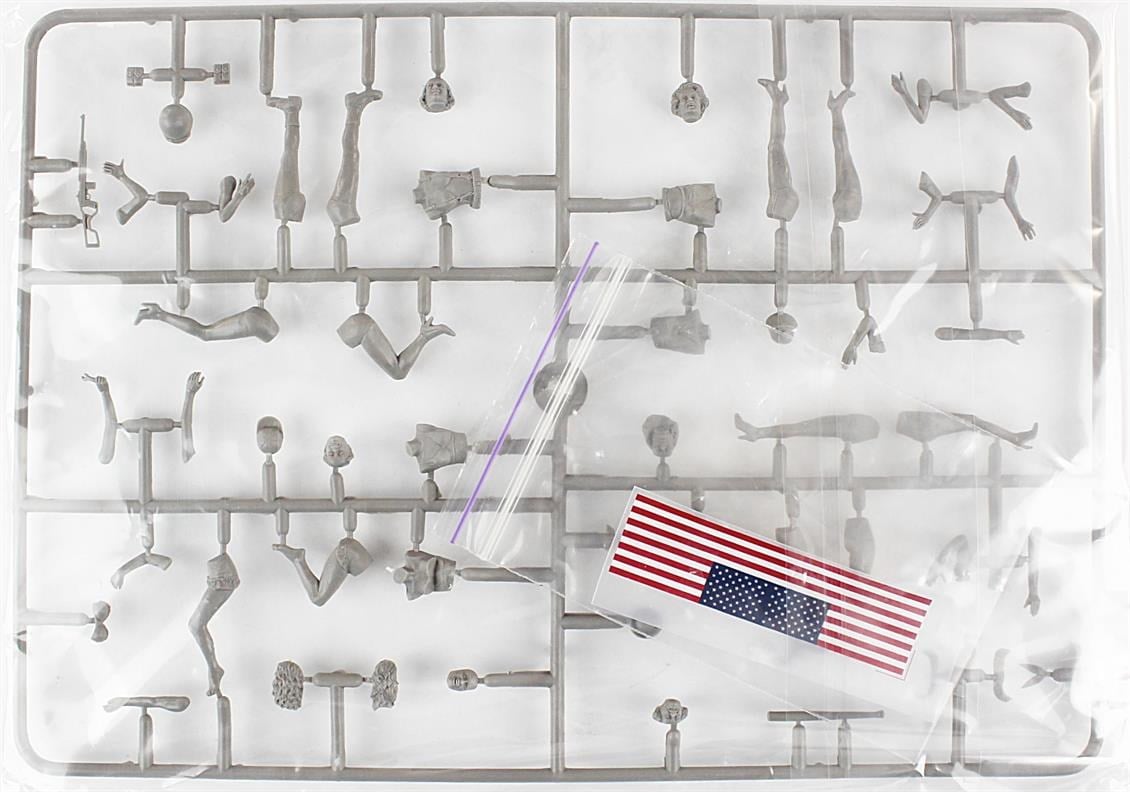 MasterBox 35183 1/35 Ölçek, WW II Serisi, Poster Kızları, Plastik Figür Kiti