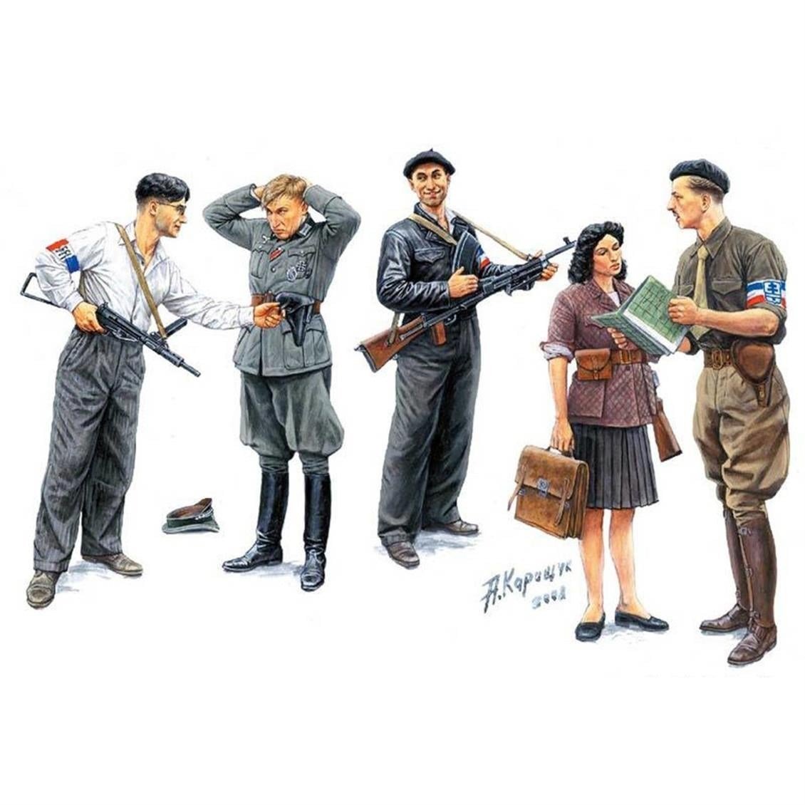 Masterbox 3551 1/35 Ölçek, Maquis, French Resistance