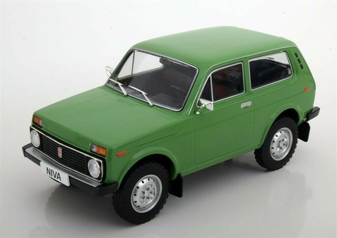 MCG 18111 1/18 Ölçek, Lada Niva, Yeşil, Sergilemeye Hazır Metal Cip Modeli