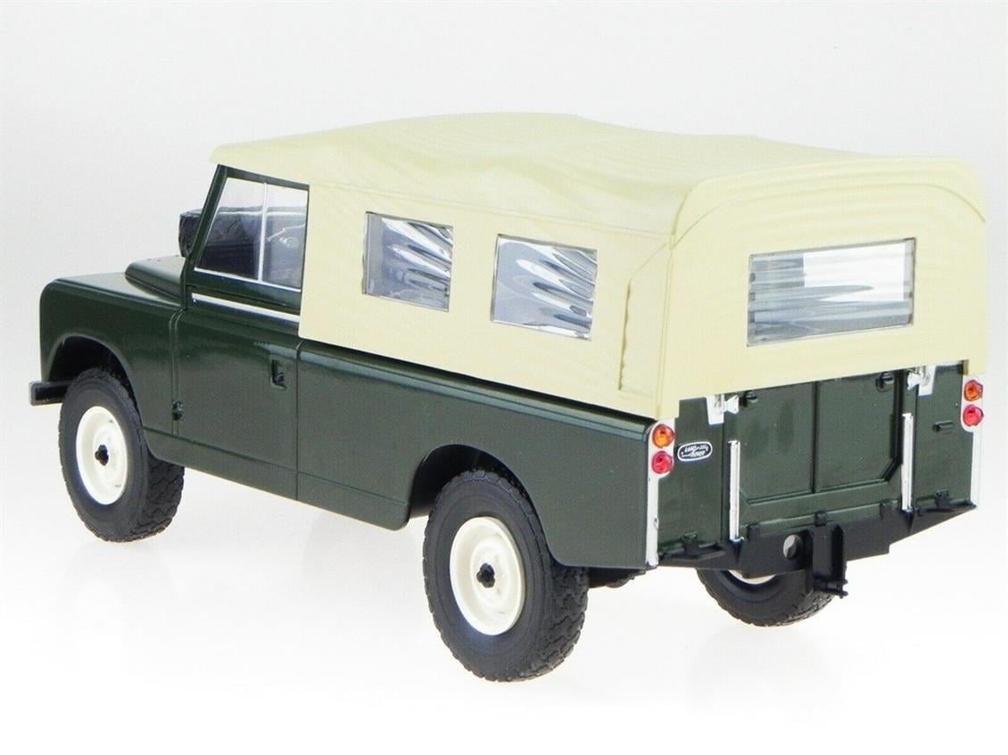 MCG 18118 1/18 Ölçek, 1959 Land Rover 109 Pick-up ,Seri II,Sağdan Direksiyonlu (Sealed Body), Koyu Yeşil, Sergilemeye Hazır Met