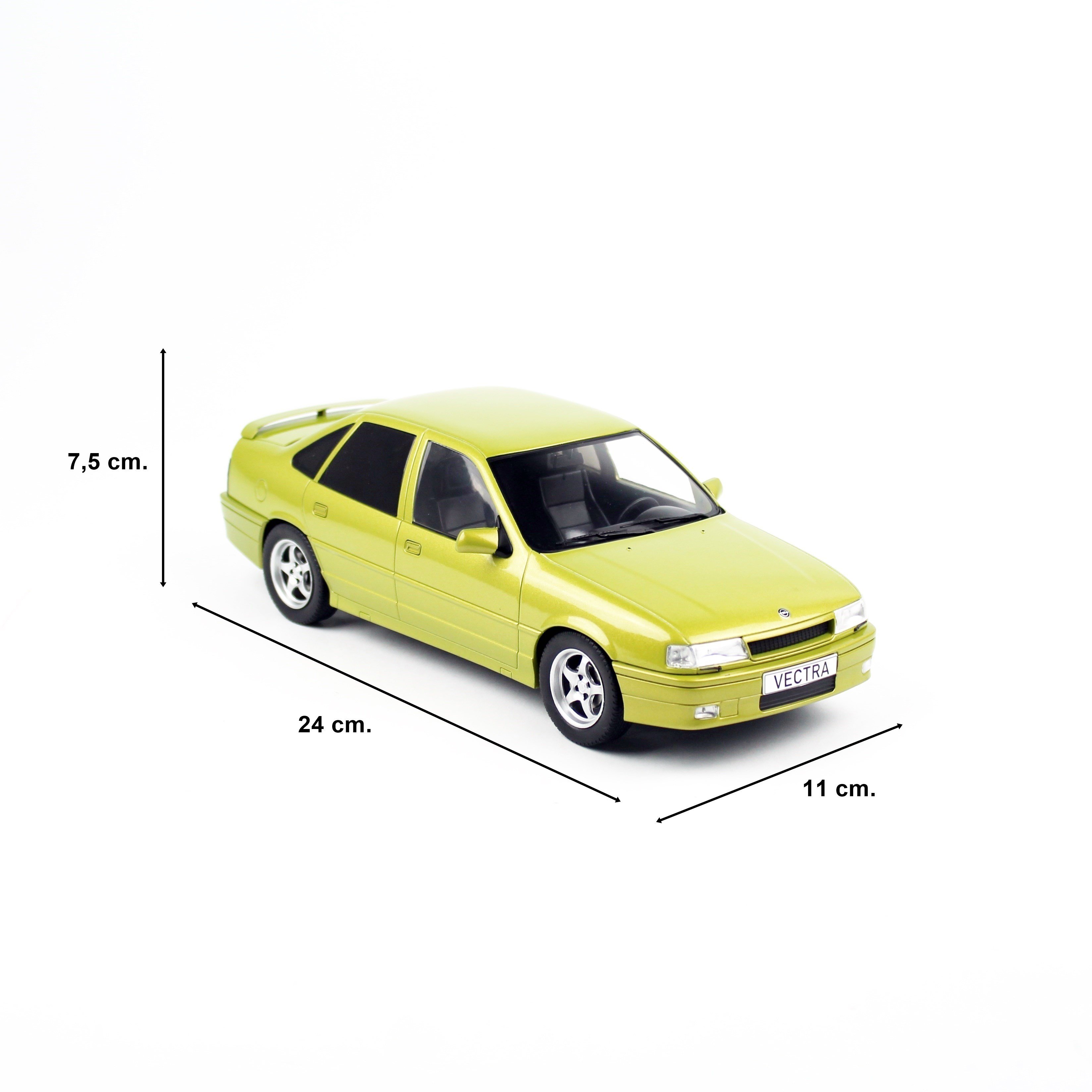 Mcg 18463 1/18 ÖlçEK, Opel Vectra A 2000-1990,Altın Rengi, Sergilemeye Hazır Metal Araba Modeli