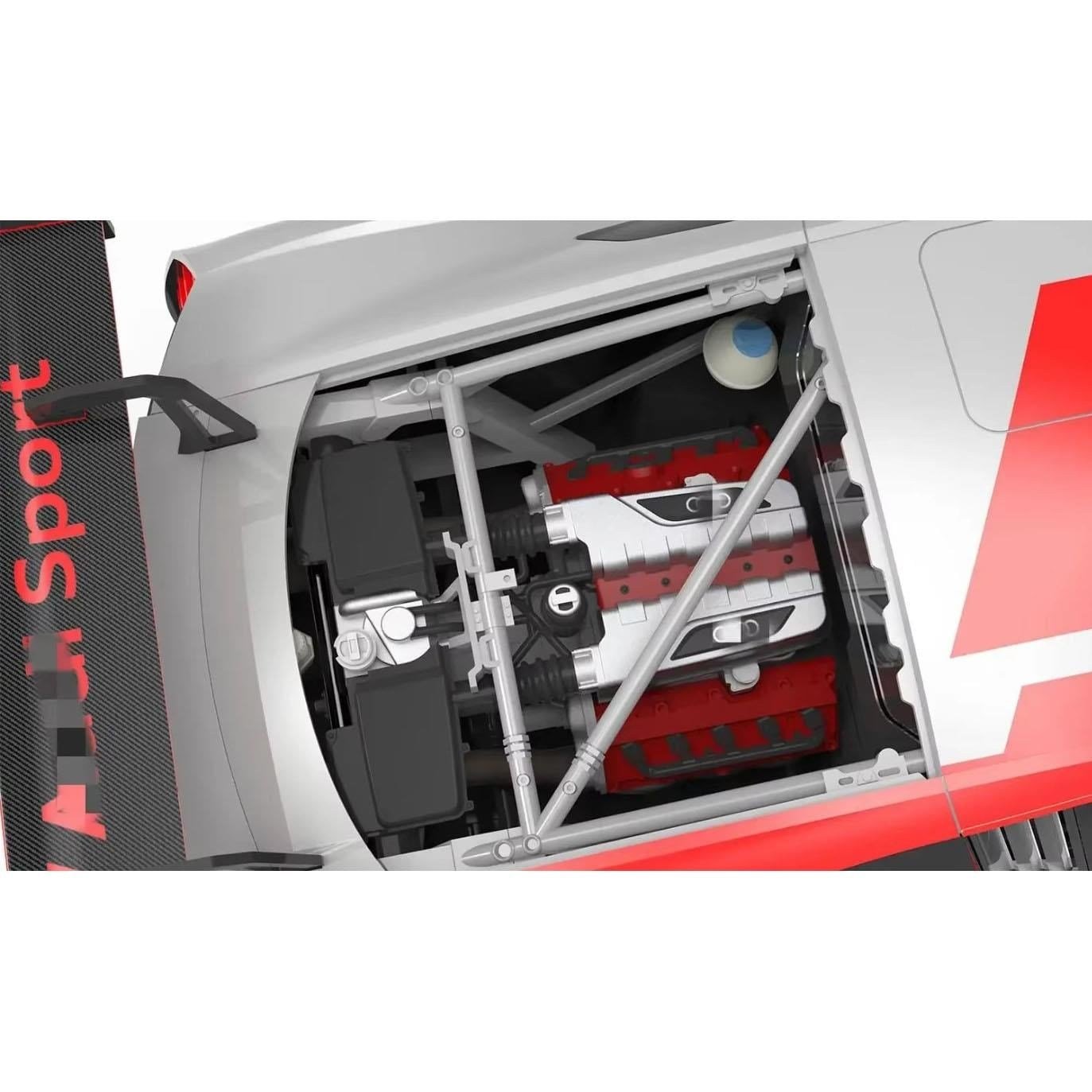 Meng CS-006 1/24 Ölçek, Audi R8 LMS GT3 2019, Plastik Model Kiti
