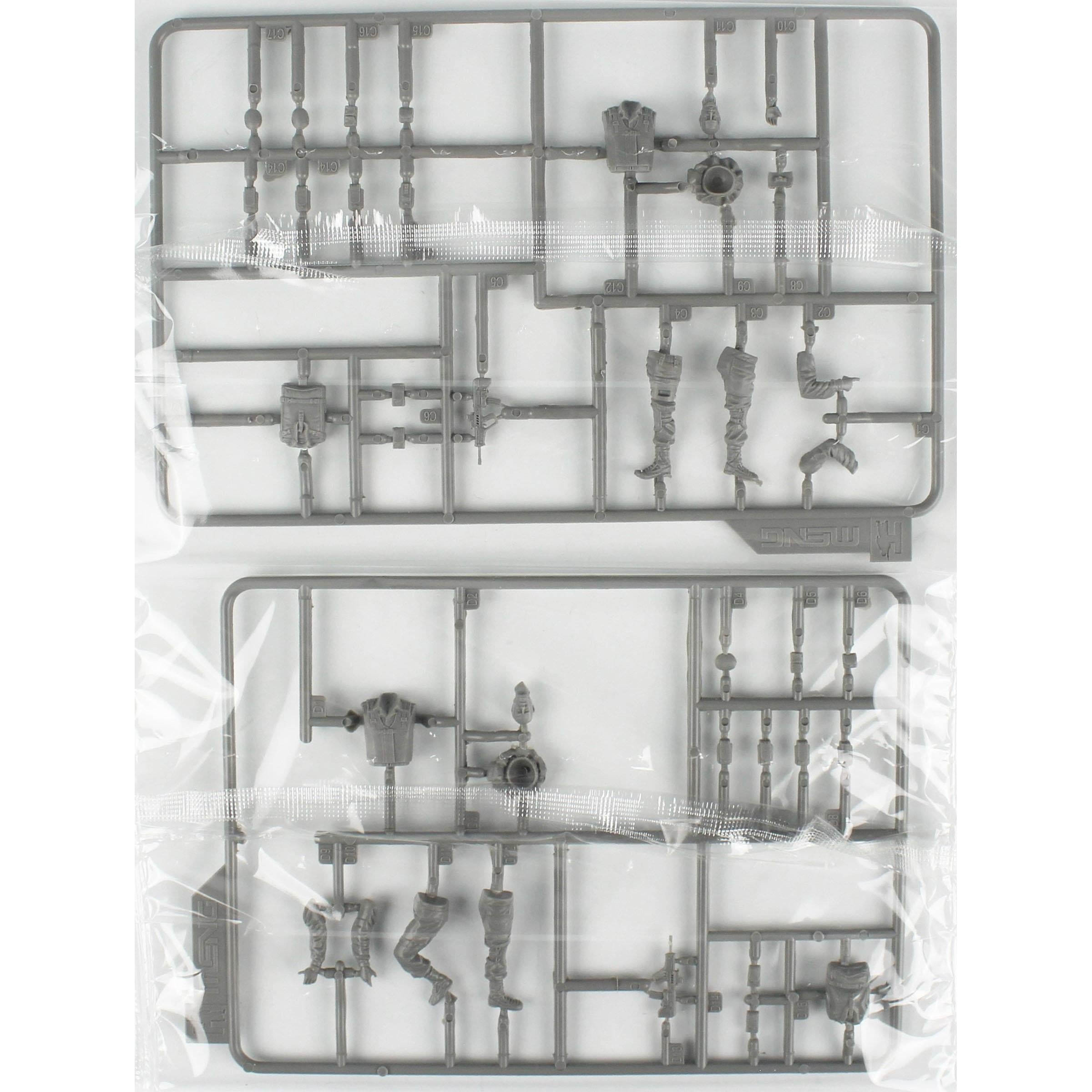 Meng HS-004 1/35 Ölçek, IDF Piyadeleri (2000- ), 4 Adet, Plastik Figür Model Kiti