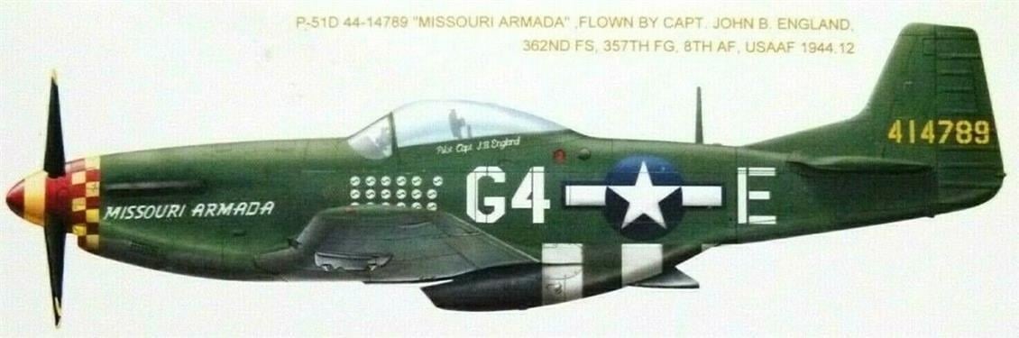 Meng LS-010 1/48 Ölçek, Mustang  P-51D/K (8th Air Force) Savaş Uçağı, Plastik Model Kiti