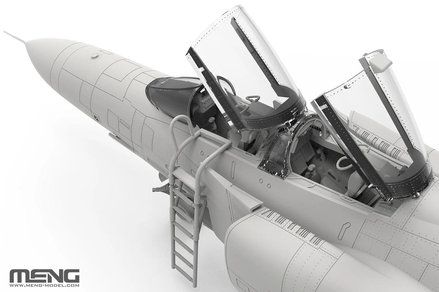 Meng LS-020 1/48 Ölçek, McDonnell Douglas F-4E/2020 Terminator (Turkish Air Force) Savaş Uçağı, Plastik Model Kiti