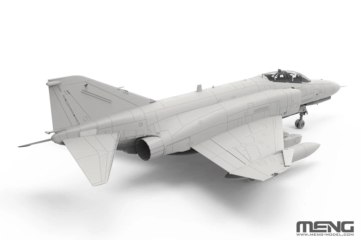 Meng LS-020 1/48 Ölçek, McDonnell Douglas F-4E/2020 Terminator (Turkish Air Force) Savaş Uçağı, Plastik Model Kiti
