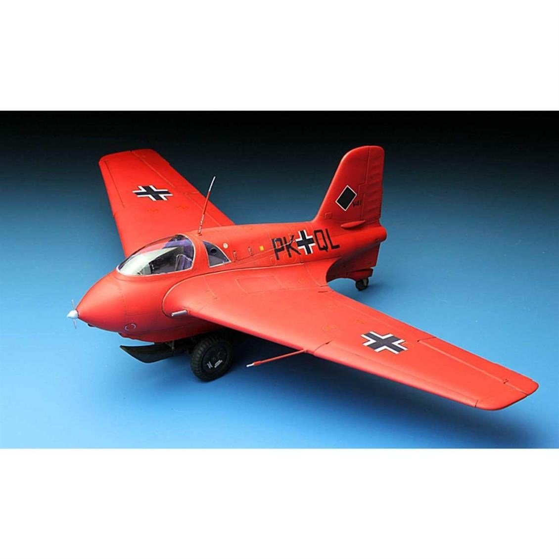 Meng QS-001 1/32 Ölçek, Messerschmitt Me163B (Komet) Savaş Uçağı, Plastik Model Kiti