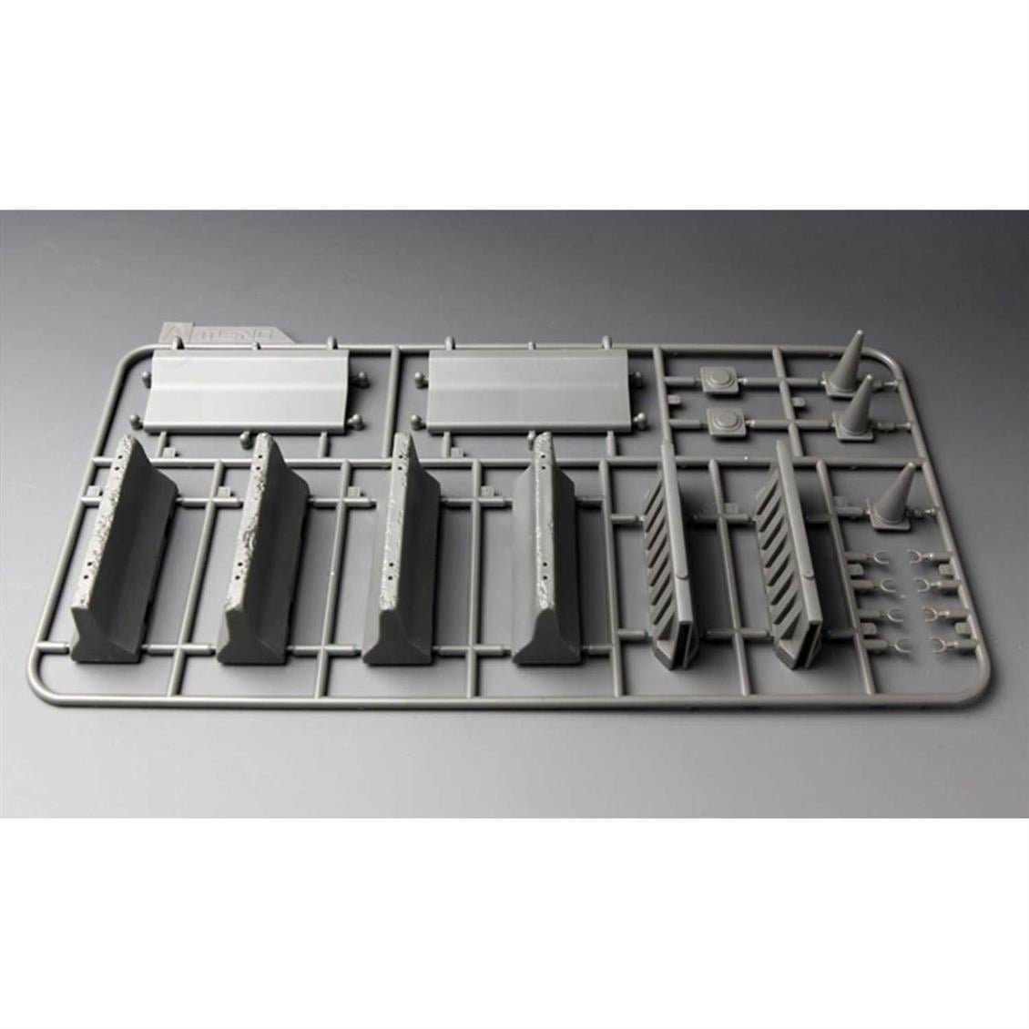 Meng SPS-012 1/35 Ölçek, Plastik ve Beton Bariyer Seti, Plastik Model Kiti