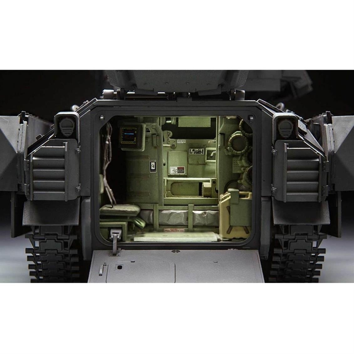 Meng SPS-017 1/35 Ölçek, Bradley Zırhlı Personel Taşıyıcı, İç Detaylı ve MUSK III, Plastik Model Kiti