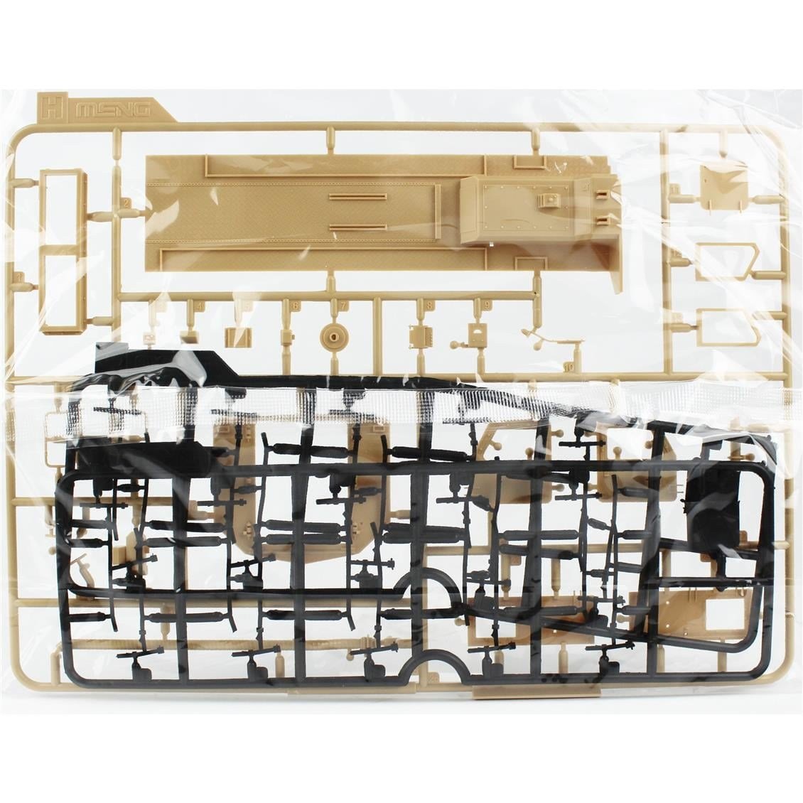 Meng SS-005 1/35 Ölçek, Cougar 6x6 Mrap Zırhlı Personel Taşıyıcı, Plastik Model Kiti