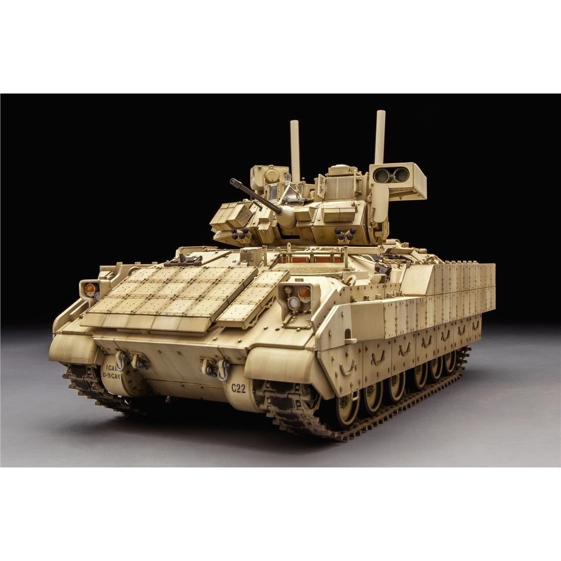 Meng SS-006 1/35 Ölçek, M3A3 Bradley ve BUSK III, Zırhlı Personel Taşıyıcı, Plastik Model Kiti