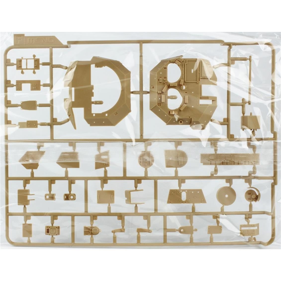 Meng SS-006 1/35 Ölçek, M3A3 Bradley ve BUSK III, Zırhlı Personel Taşıyıcı, Plastik Model Kiti