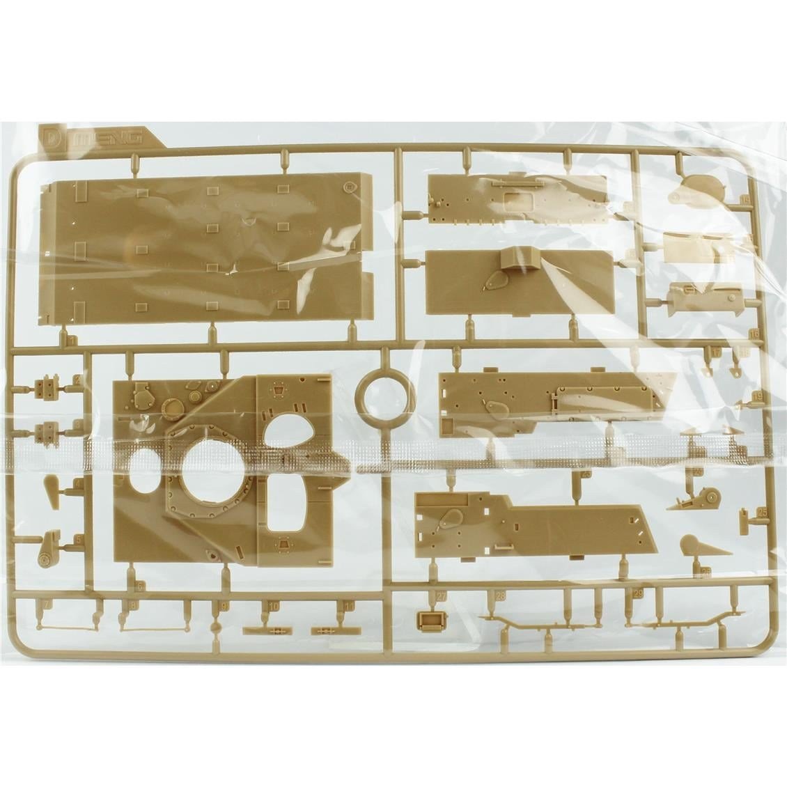 Meng SS-011 1/35 Ölçek, Rus BMR-3M (T90) Mayın Temizleme Aracı, Plastik Model Kiti
