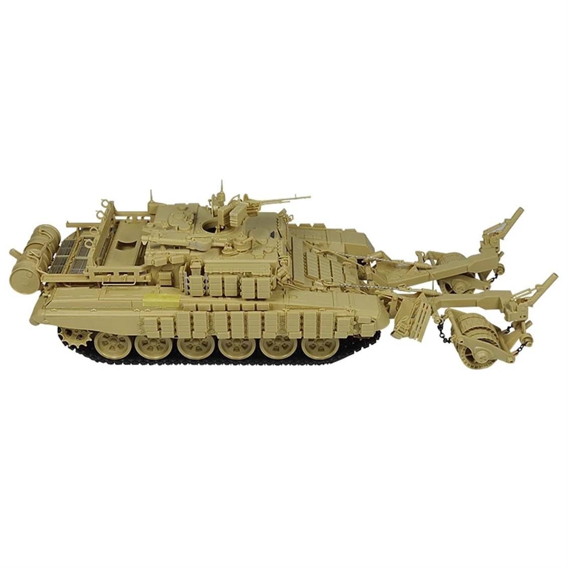 Meng SS-011 1/35 Ölçek, Rus BMR-3M (T90) Mayın Temizleme Aracı, Plastik Model Kiti