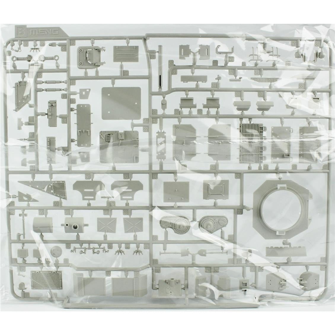 Meng SS-017 1/35 Ölçek, İngiliz FV510 Warrior TES(H) AIFV Zırhlı Personel Taşıyıcı, Plastik Model Kiti