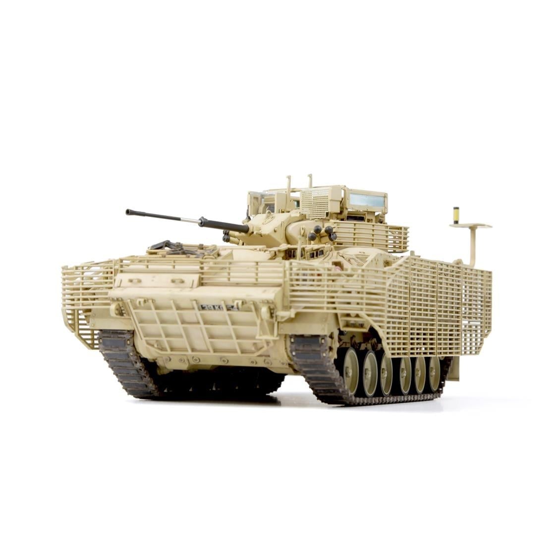 Meng SS-017 1/35 Ölçek, İngiliz FV510 Warrior TES(H) AIFV Zırhlı Personel Taşıyıcı, Plastik Model Kiti