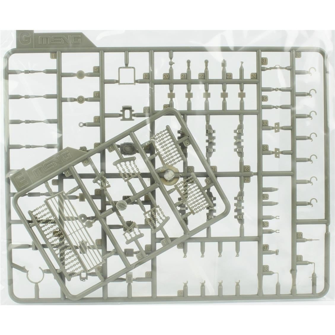 Meng TS-001 1/35 Ölçek, Merkava Mk.3D Erken Dönem Tankı, Plastik Model Kiti