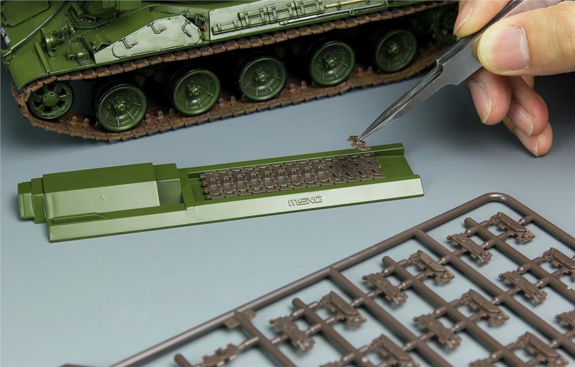 Meng TS-003 1/35 Ölçek, Fransız AMX-30B Ana Muharebe Tankı, Plastik Model Kiti