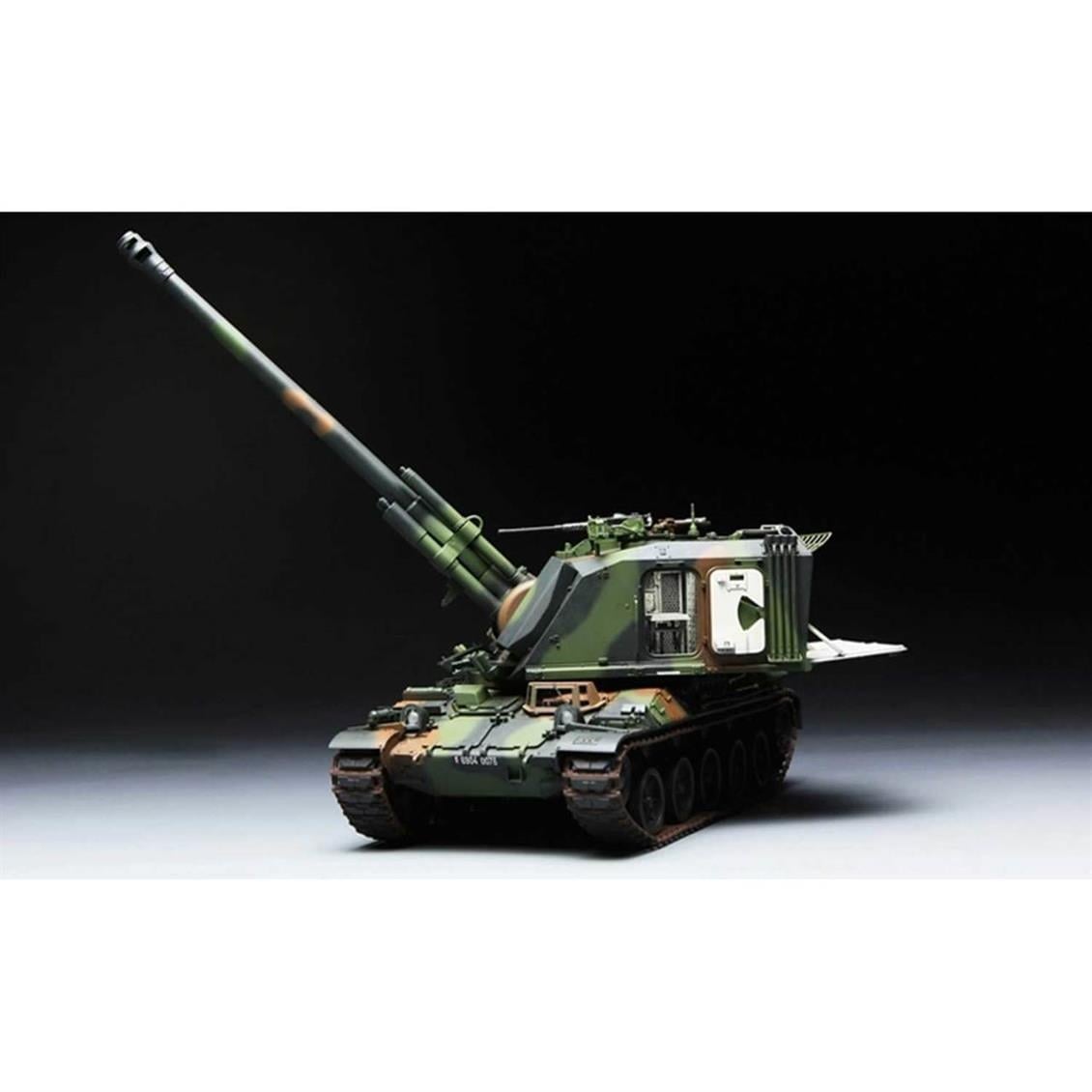 Meng TS-004 1/35 Ölçek, Fransız AUF1, 155mm Kundağı Motorlu Obüs, Plastik Model Kiti