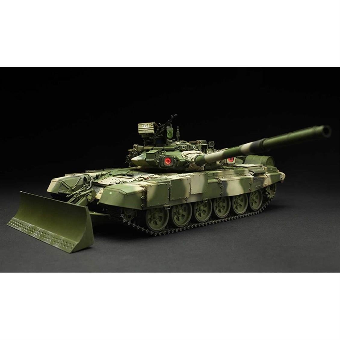 Meng TS-014 1/35 Ölçek, Rus T-90 Ana Muharebe Tankı ve TBS-86 Dozer Bıçağı, Plastik Model Kiti