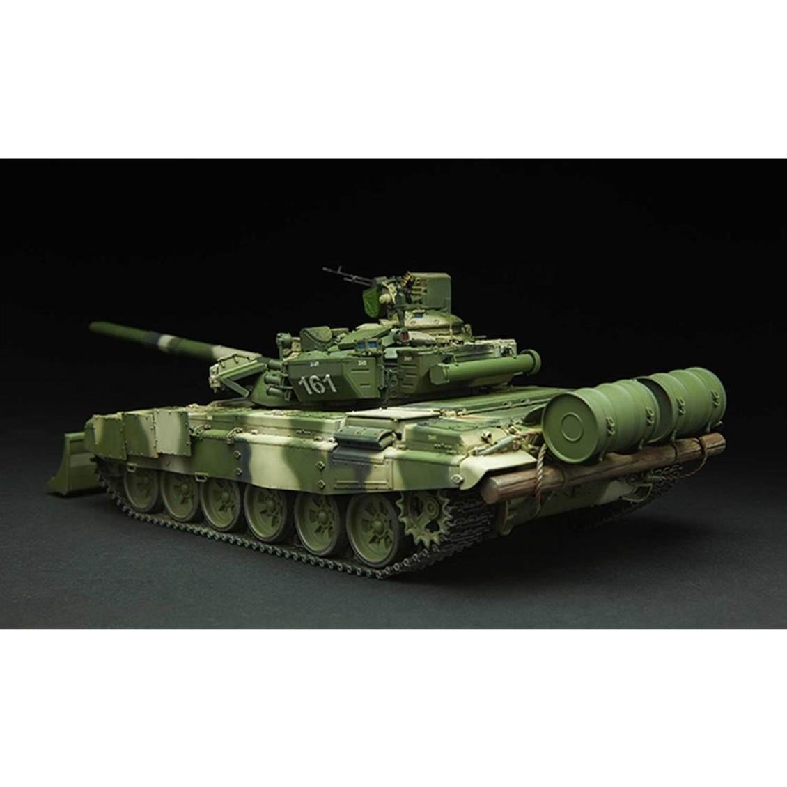 Meng TS-014 1/35 Ölçek, Rus T-90 Ana Muharebe Tankı ve TBS-86 Dozer Bıçağı, Plastik Model Kiti