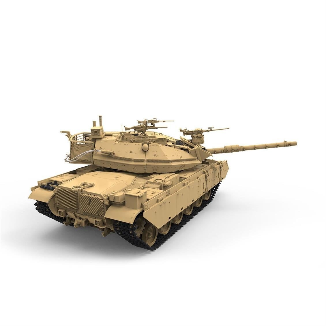 Meng TS-040 1/35 Ölçek, Israil Magach 6B GAL BATAS Ana Muharebe Tankı, Plastik Model Kiti