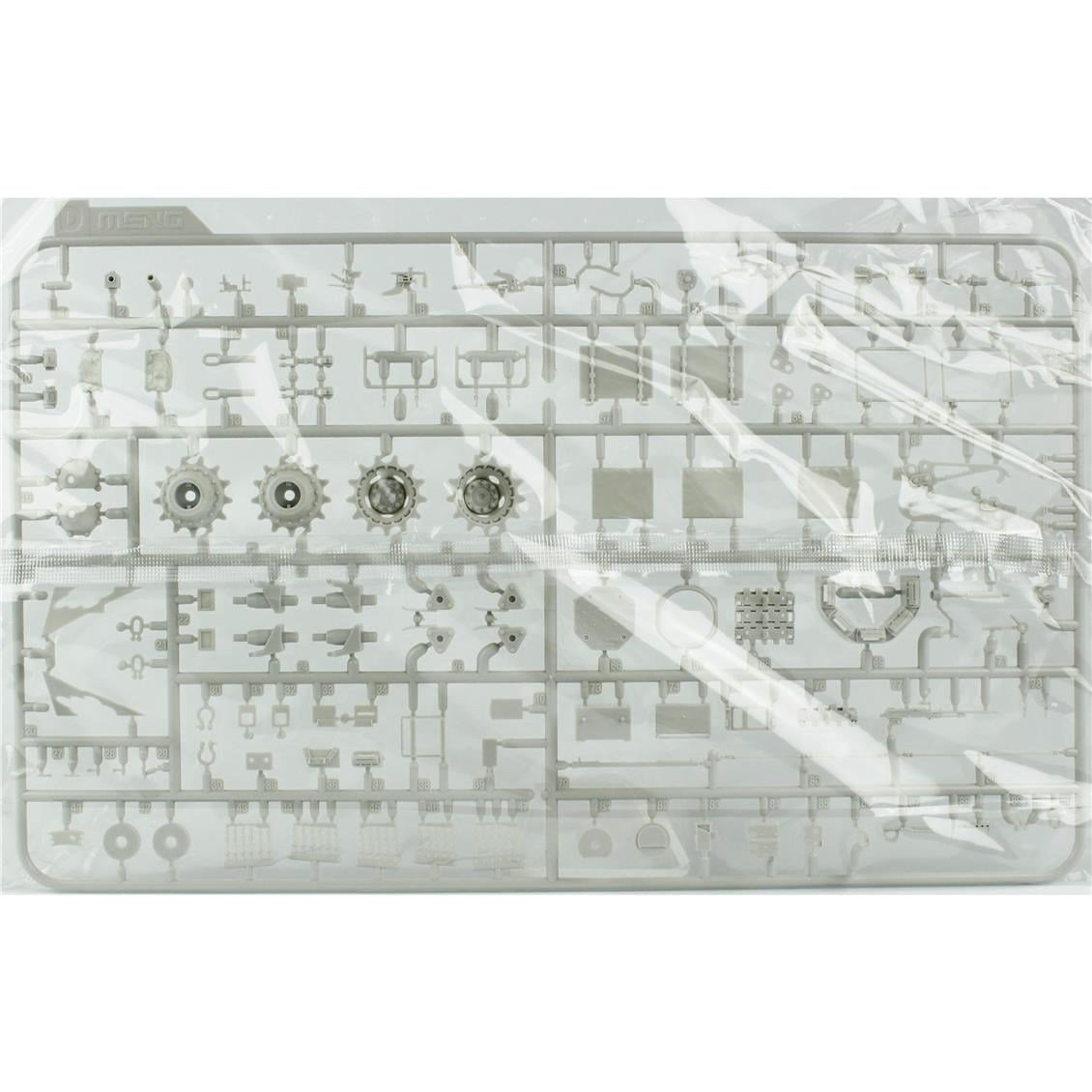Meng TS-049 1/35 Ölçek, Israil Ana Muharebe Tankı Merkava Mk.4/4LIC ve Nochri-Kal Mayın Temizleme Aparatı, Plastik Model Kiti
