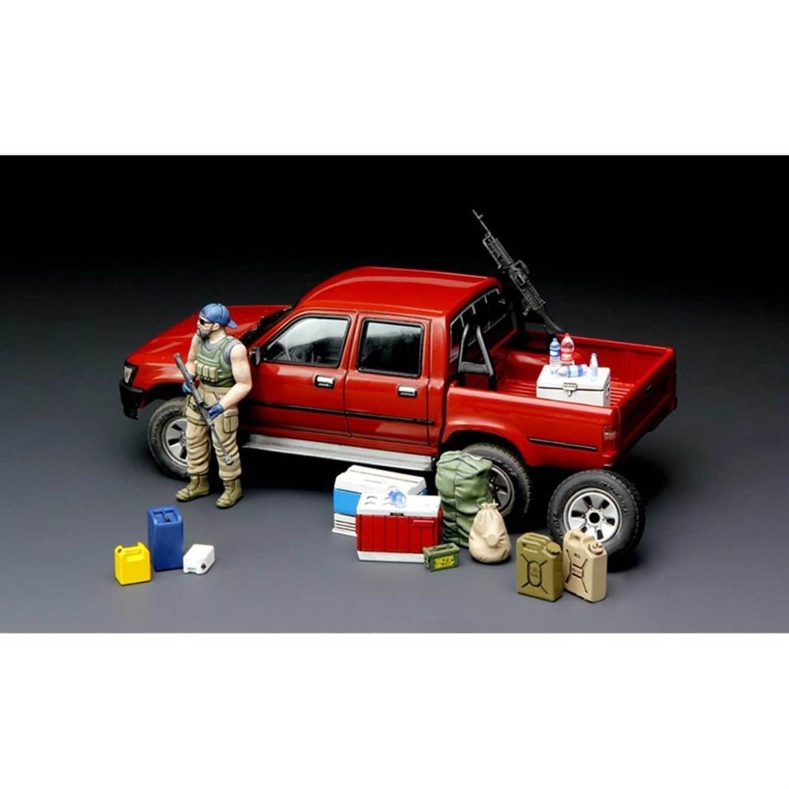 Meng VS-002 1/35 Ölçek, Kamyonet Ekipmanları, Plastik Model Kiti