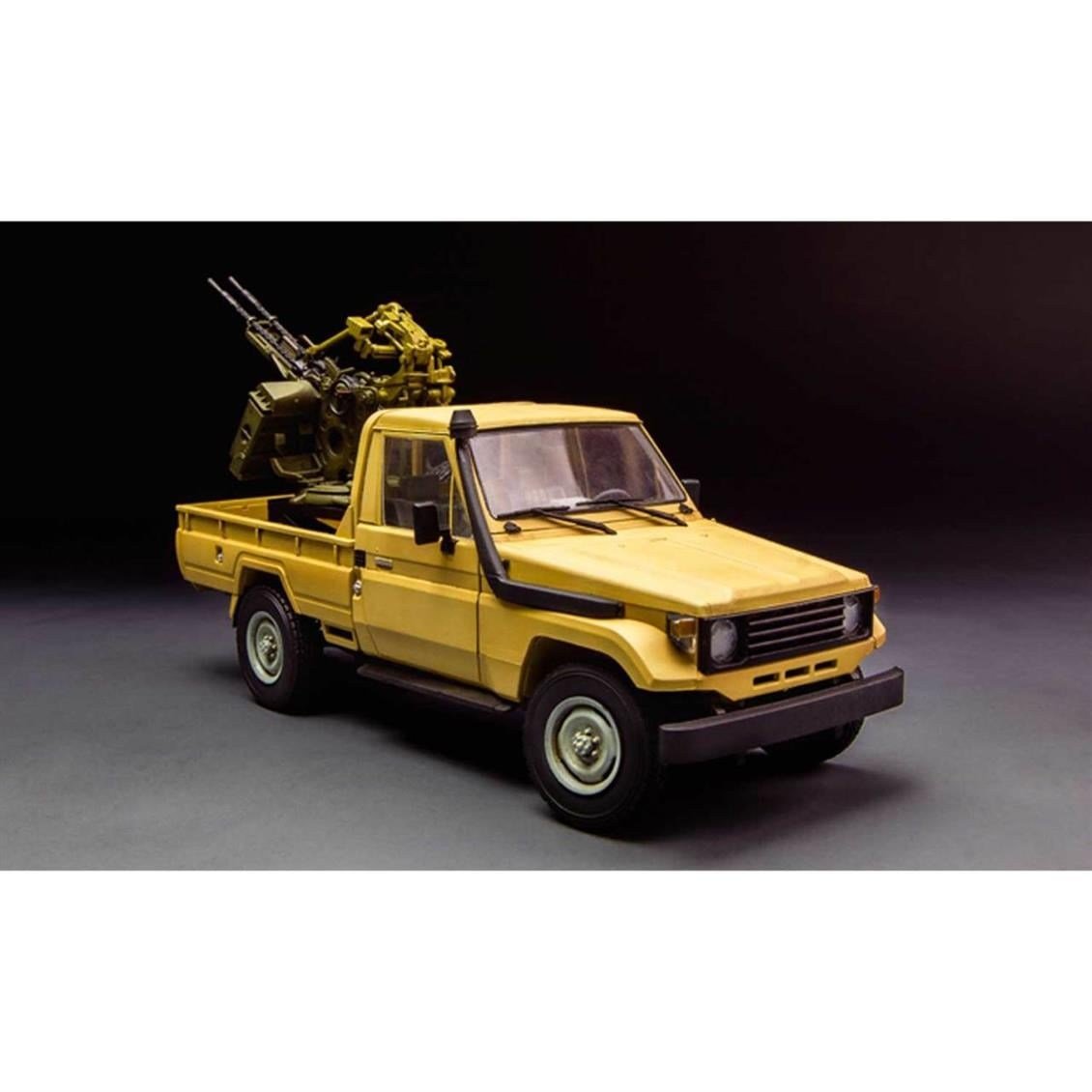 Meng VS-005 1/35 Ölçek, ZPU-2 Silahlı Toyota Kamyonet, Plastik Model Kiti