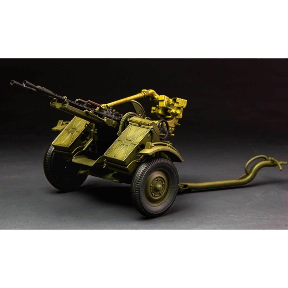 Meng VS-005 1/35 Ölçek, ZPU-2 Silahlı Toyota Kamyonet, Plastik Model Kiti
