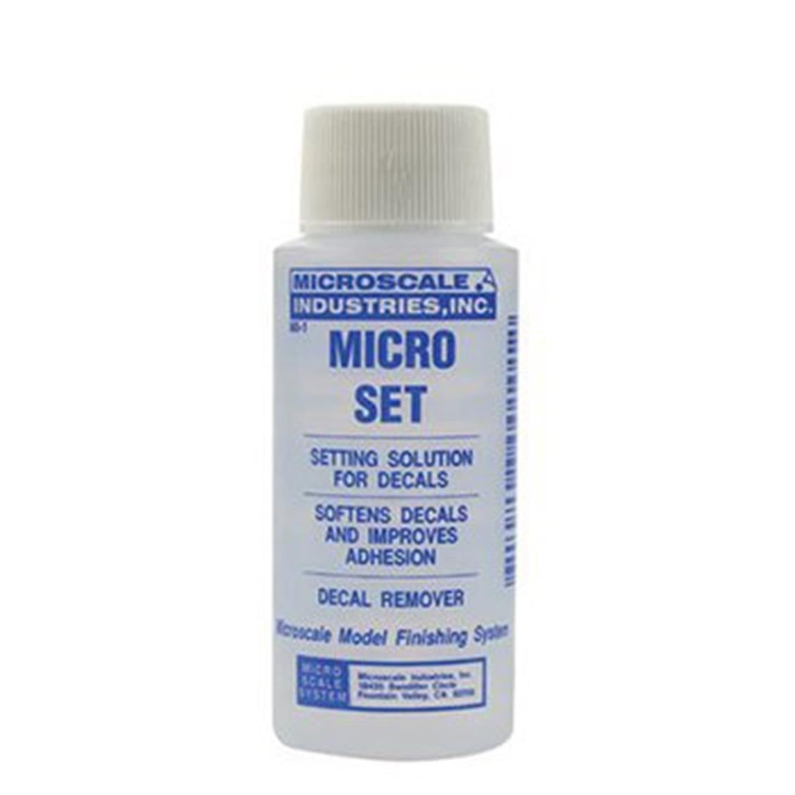 Microscale 1 1 Oz Microset-Çıkartma Yapıştırma Solüsyonu