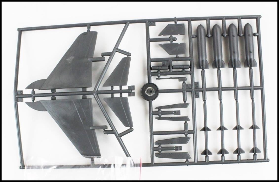 Mistercraft C010 1/72 Ölçek, Fw-190D-9 (Rudel) Savaş Uçağı, Plastik Model kiti