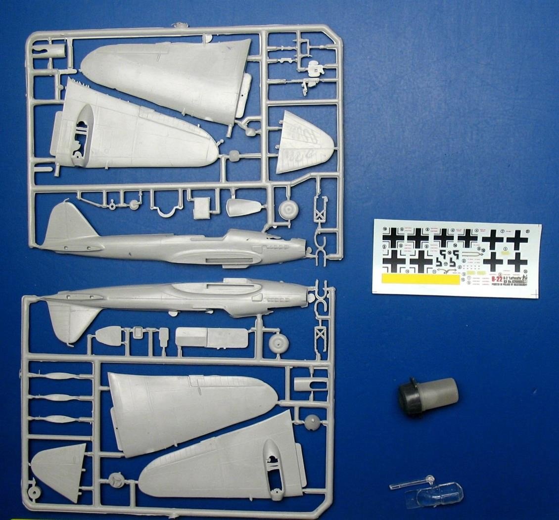Mistercraft C024 1/72 Ölçek, IL-2 (Luftwaffe) Savaş Uçağı, Plastik Model kiti