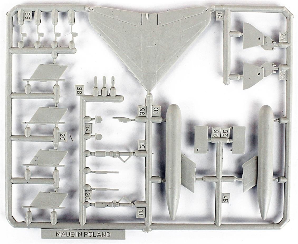 Mistercraft D043 1/72 Gloster Javelin FAW Mk.8 Savaş Uçağı Plastik Model Kiti