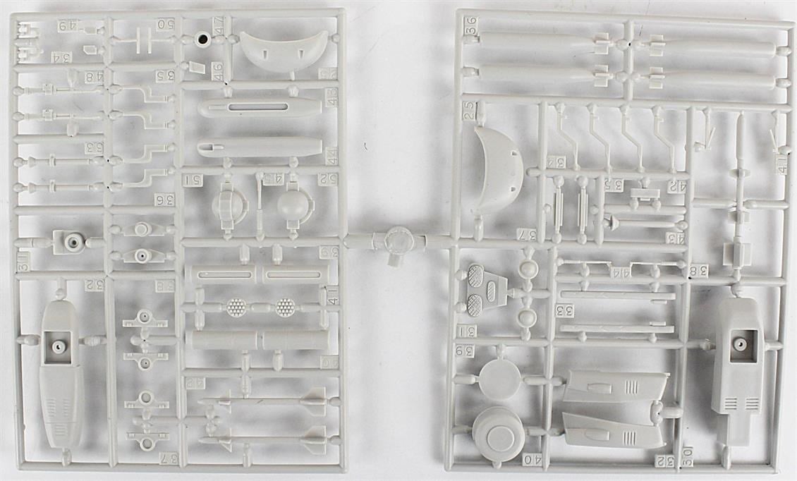 Mistercraft D056 1/72 UH-1N Desert Huey Askeri Helikopter Plastik Model Kiti