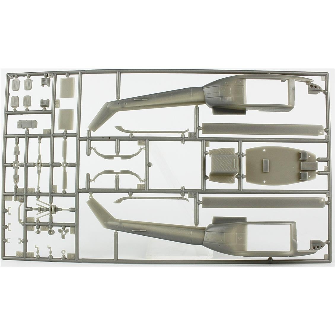 Mistercraft D057ST 1/72 AB-212 ASW Denizaltı Avcı Helikopteri Plastik Model Kiti, (12xBoya,2xFırça,Yapıştırıcılı Başlangıç Seti