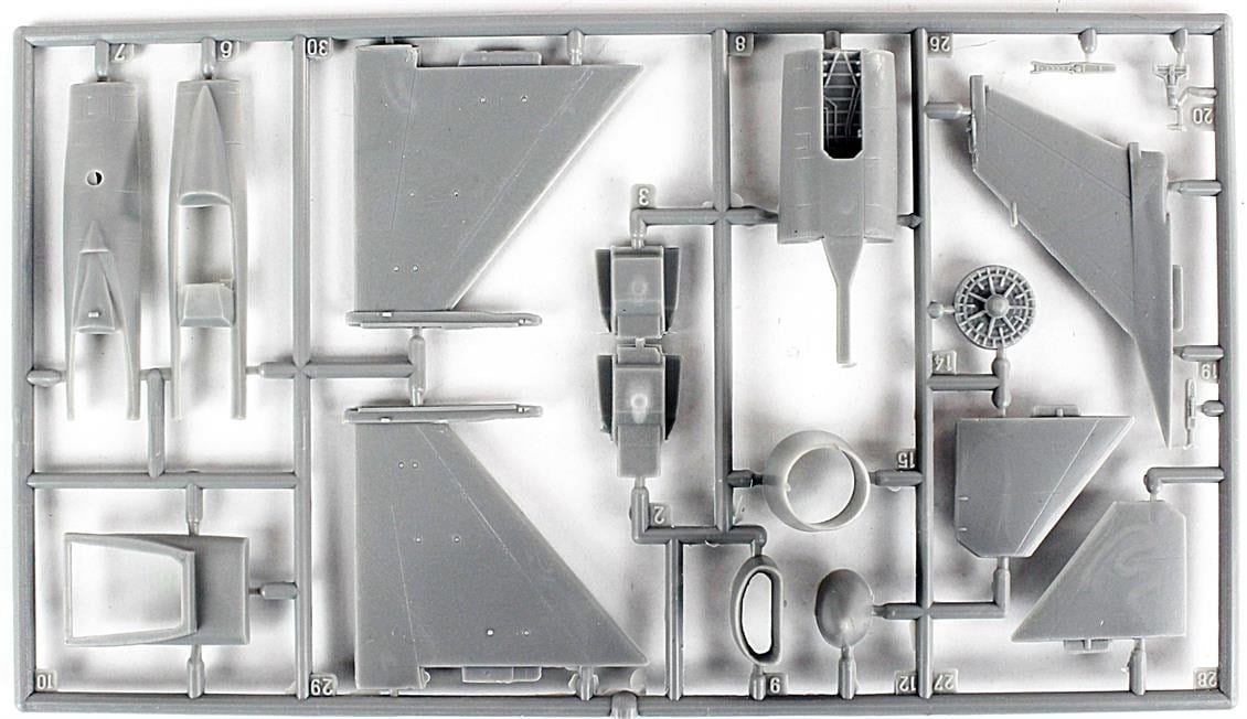 Mistercraft D090 1/72 F-16C-40 (Aviano A.B.) Savaş Savaş Uçağı Plastik Model Kiti