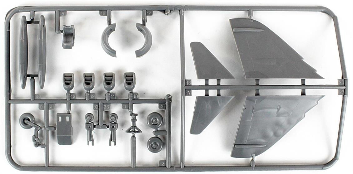 Mistercraft D094 1/72 Harrier GR.7 (Operation Harric) Savaş Uçağı Plastik Model Kiti