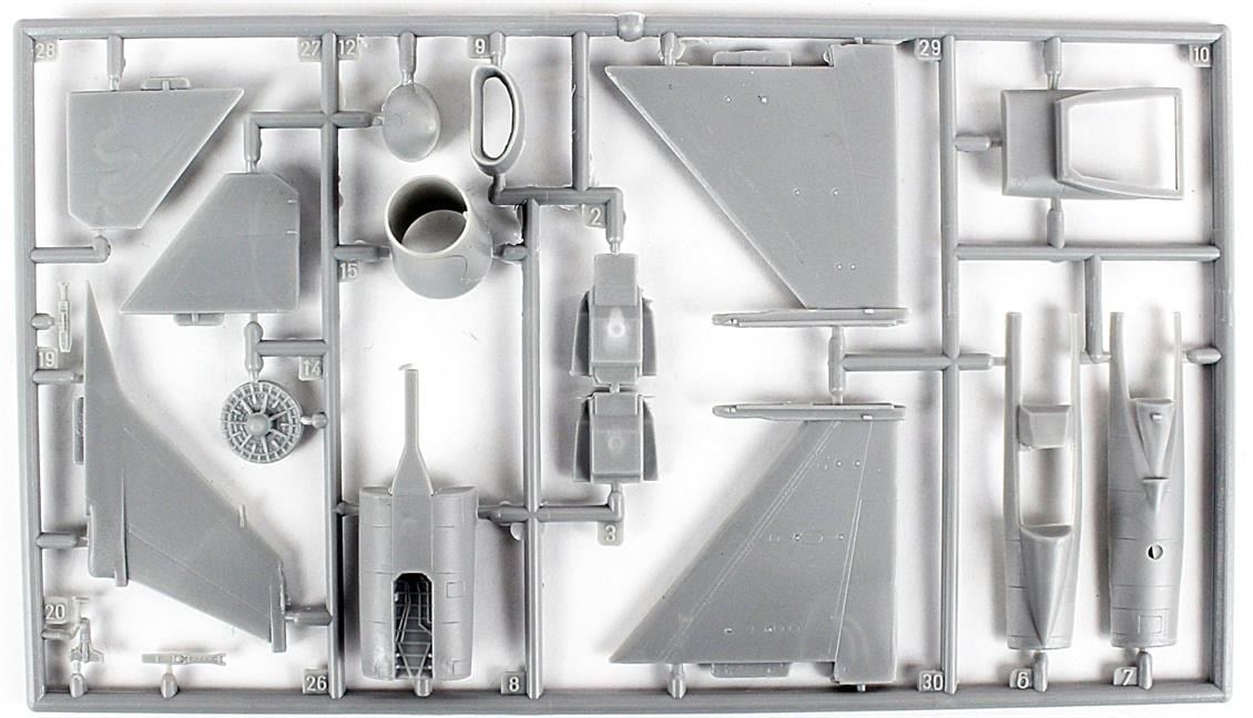 Mistercraft D105 1/72 F-16C-42 (Tulsa Yerlileri) Savaş Uçağı Plastik Model Kiti