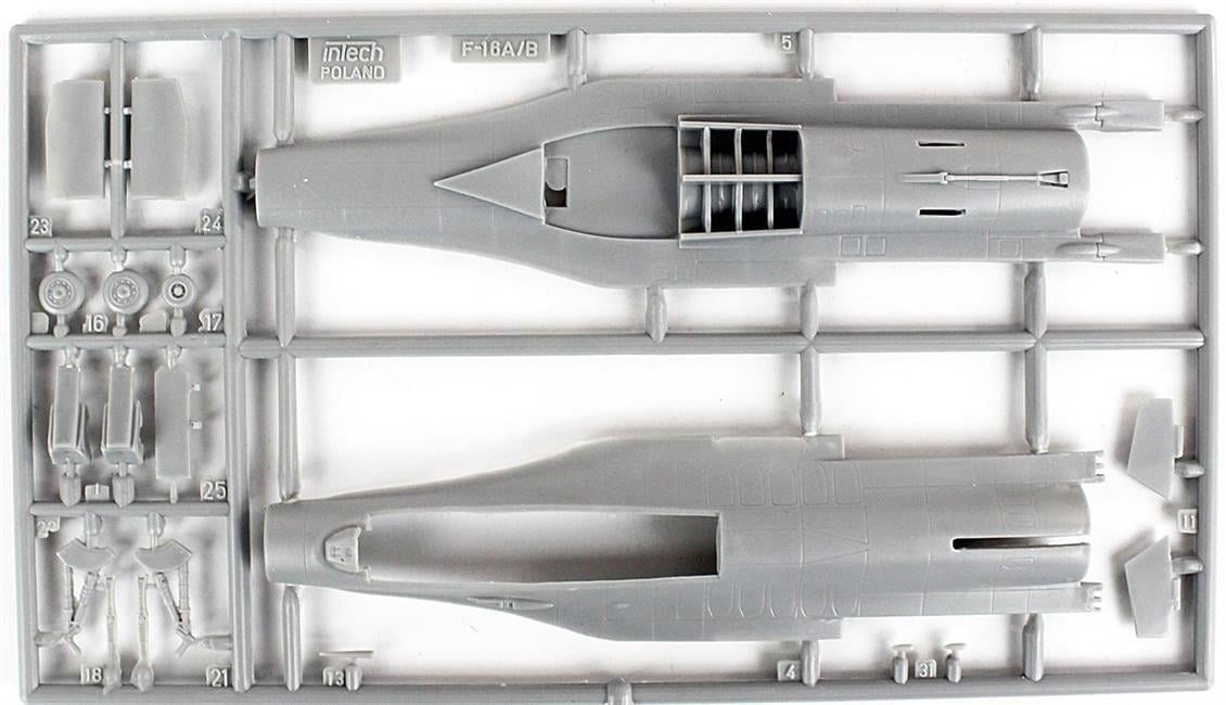 Mistercraft D115 1/72 F-16CJ-52+ (Kaplan Takımı) Savaş Uçağı Plastik Model Kiti