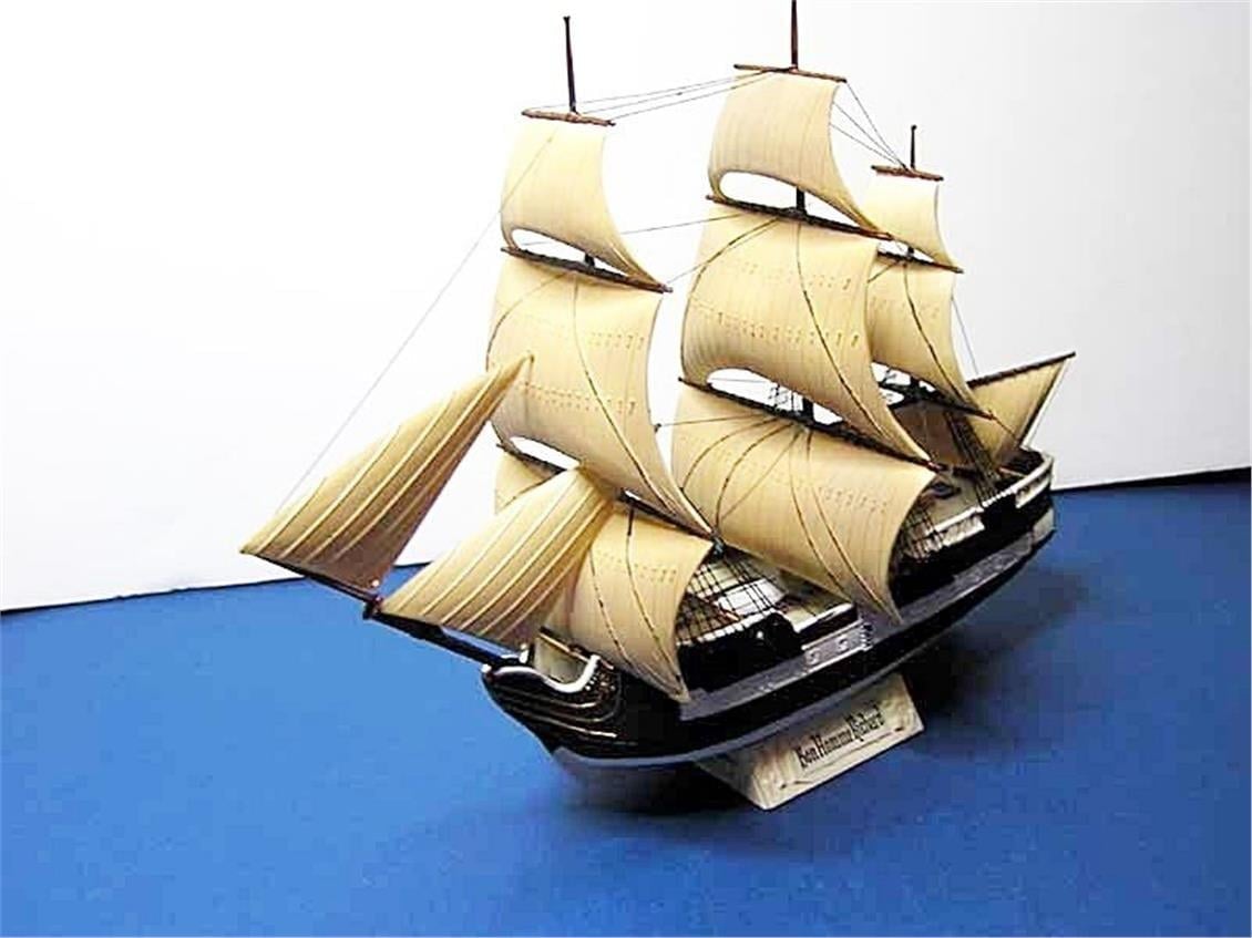 Mistercraft D165 1/500 USS Bon Homme Richard Yelkenli gemisi Plastik Model Kiti