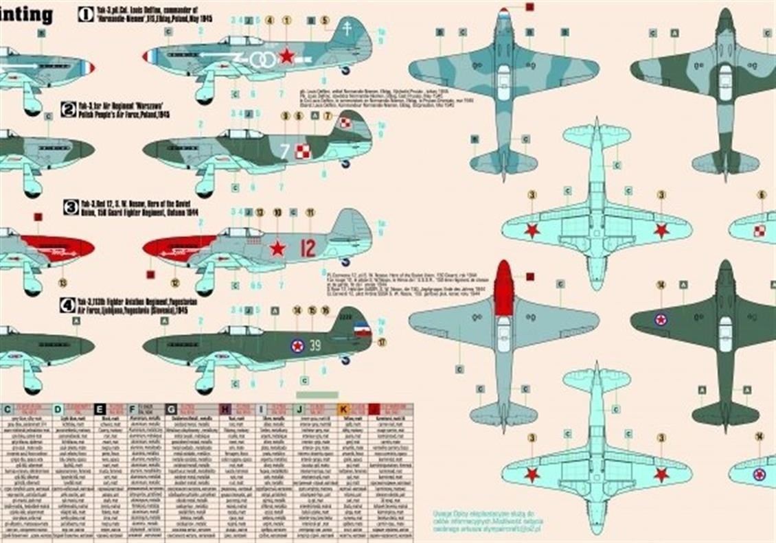 Mistercraft D207 1/72 Yakovlev Yak-3 Savaş Uçağı Plastik Model Kiti